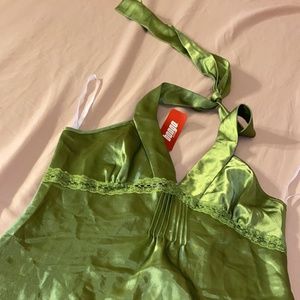 Bongo green sleeveless top